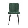 4 chaises de cuisine séjour salle à manger modernes en tissu Karya 
