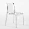 Lot de 16 chaises Femme Fatale Grand Soleil transparentes promo Bar Restaurant Offre