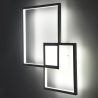 Lustre design moderne applique murale géométrique LED Rhos Prix