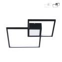 Lustre design moderne applique murale géométrique LED Rhos Promotion