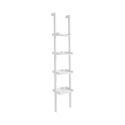 Bibliothèque murale blanche à étagères 4 niveaux h180cm Little Peoria Offre