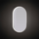 Miroir de salle de bain ovale LED rétro-éclairé anti-buée ETR117 Vente