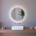 Miroir de salle de bain rétroéclairé rond 85cm anti-buée ETR103-L Promotion