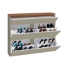 Armoire à chaussures moderne Magic Bata WT L, rangement compact pour 24 paires, 2 portes Réductions