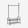 Chariot porte-manteau sur roulettes en métal Lamy Plus Remises