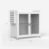 Armoire égouttoir à vaisselle pour cuisine 44x28x47cm Arin Caractéristiques