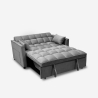 Canapé 2 places convertible assise rembourrée clic-clac gris Kilios Catalogue