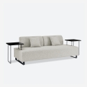 Canapé 3 places modulable avec coussins tables basses modulaires Salus Catalogue