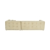 Canapé d'angle 4 places modulable en velours côtelé Cady Velvet Right Remises