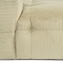 Canapé d'angle 4 places modulable en velours côtelé Cady Velvet Right Choix