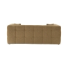 Canapé 2 places moderne en bouclé kaki 192 cm Cady 2 Remises