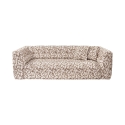 Canapé moderne 3 places en tissu imprimé avec coussins 235cm Cady 3 Offre