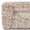 Canapé moderne 3 places en tissu imprimé avec coussins 235cm Cady 3 Choix