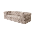 Canapé moderne 3 places en tissu imprimé avec coussins 235cm Cady 3 Catalogue