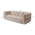Canapé moderne 3 places en tissu imprimé avec coussins 235cm Cady 3 Prix