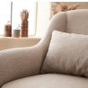 Fauteuil de salon moderne en tissu avec coussin Venus Caractéristiques