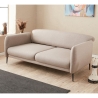 Canapé-lit 2 places avec dossier inclinable moderne en tissu Venus 2 Dimensions