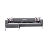 Canapé-lit d'angle 3 places avec méridienne en tissu Venus 3L Offre
