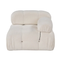 Module d'angle droit pour canapé modulable en bouclé Bubble 1RB Offre