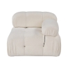 Module d'angle droit pour canapé modulable en bouclé Bubble 1RB Offre