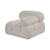 Module d'angle droit pour canapé modulable en bouclé Bubble 1RB Réductions