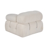 Module d'angle droit pour canapé modulable en bouclé Bubble 1RB Catalogue