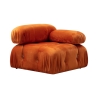 Module d'angle droit pour canapé modulable en velours Bubble 1RV Offre