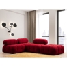 Pouf repose-pieds en tissu 95x95 cm Bubble PT Vente