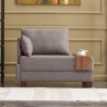 Chaise longue moderne avec plateau intégré Fly Left Vente