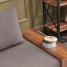 Chaise longue moderne avec plateau intégré Fly Left Remises