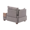 Chaise longue moderne avec plateau intégré Fly Left Modèle