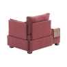 Chaise longue en tissu avec plateau intégré Fly Right 