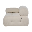 Module d'angle gauche pour canapé modulable en bouclé Bubble 1LB Offre