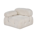 Module d'angle gauche pour canapé modulable en bouclé Bubble 1LB Réductions