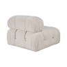 Module d'angle gauche pour canapé modulable en bouclé Bubble 1LB Catalogue
