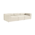 Canapé modulable 4 places moderne en lin Fora 4 Vente