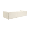 Canapé modulaire moderne 4 places en lin Fora 4 Catalogue