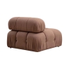 Module central pour canapé modulable en tissu Bubble 1 Offre