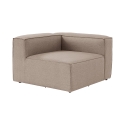 Module d'angle droit pour canapé modulable en lin Fora 1R Remises