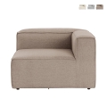 Module d'angle droit pour canapé modulable en lin Fora 1R Promotion