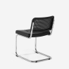 Chaise cantilever de cuisine en similicuir design moderne Erys Lux Offre