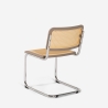 Chaise cantilever cuisine salle à manger moderne viennoise Erys Dimensions