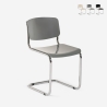 Chaise salle à manger réunion bureau design moderne Erys Light Promotion