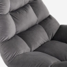 Fauteuil de salon moderne en velours design Karu Vente