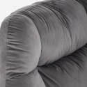 Fauteuil de salon moderne en velours design Karu Catalogue