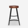 Tabouret industriel en bois et métal vintage pour cuisine Lumax Offre