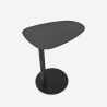 Table basse noire pour salon design moderne contemporain Javel Vente