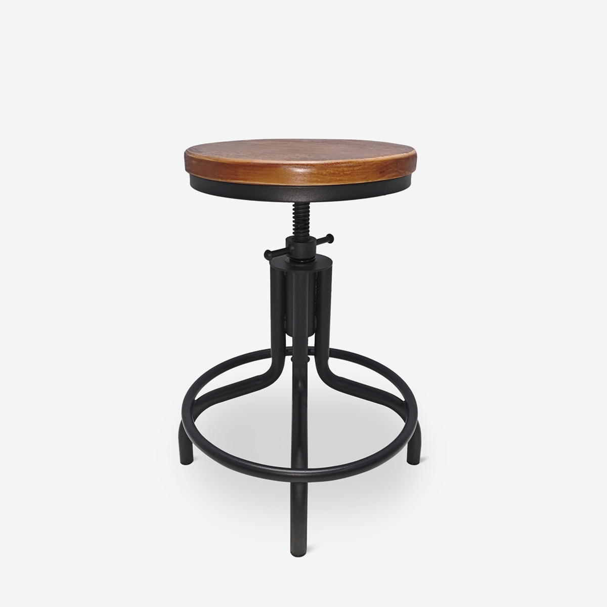 Tabouret de bar cuisine au style industriel réglable à vis Skape Promotion
