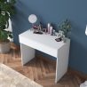 Coiffeuse mobile blanche avec tiroir à 8 compartiments Uppy Offre
