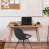 Bureau moderne en bois 120x60cm naturel Fabio Vente